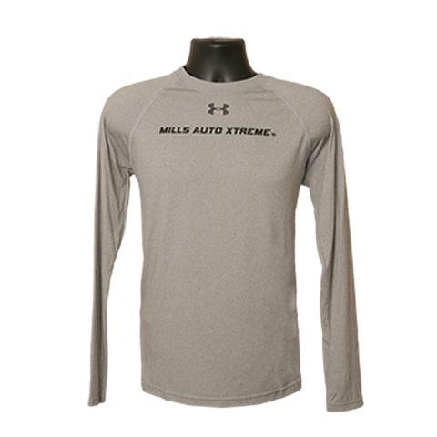 MAX UA Long Sleeve T-Shirt - Gray/Black