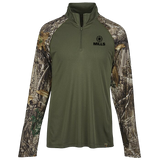 Mills Men's Realtree® Colorblock Performance 1/4-Zip