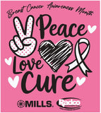 Mills Men's Breast Cancer Awareness T-shirt