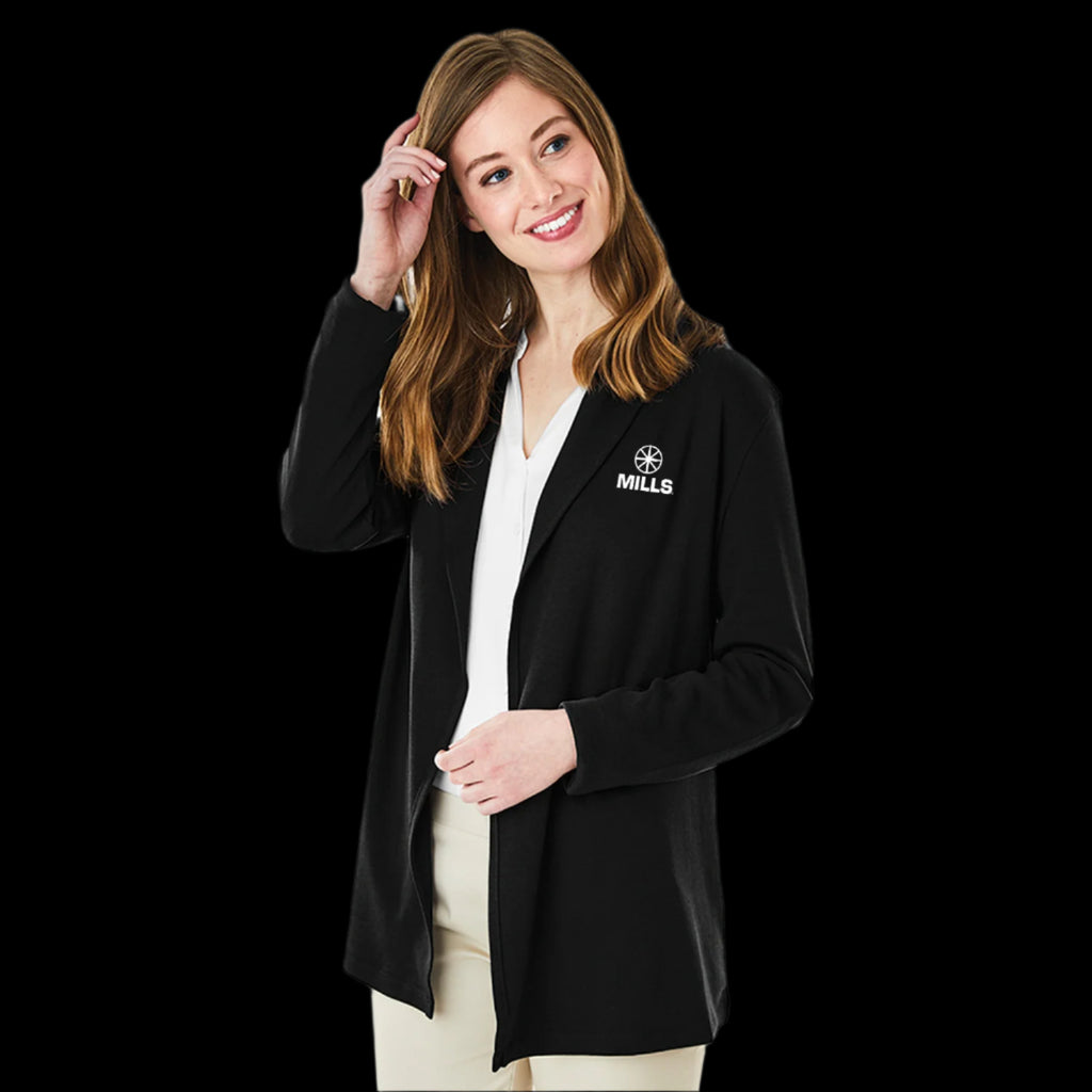 Women's Mills Cardigan Wrap - Black