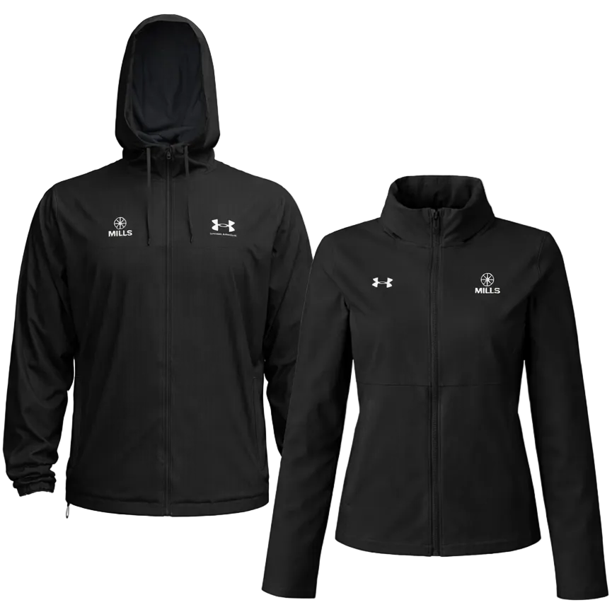 Mills Women's UA Rival Stretch Woven Full-Zip Jacket with Hood