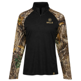 Mills Men's Realtree® Colorblock Performance 1/4-Zip