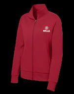 Women's Full Zip Jacket - Red