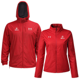Mills Women's UA Rival Stretch Woven Full-Zip Jacket with Hood