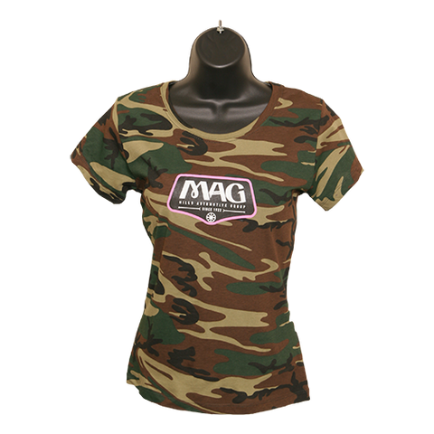 MAG Camo T-Shirt - Green Woodland