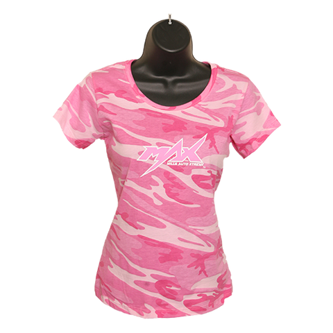 MAX Camo T-Shirt - Pink Woodland