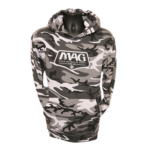 Urban camo top hoodie