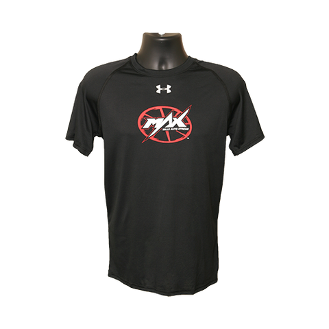 MAX UA Short Sleeve T-Shirt - Black/Red/White