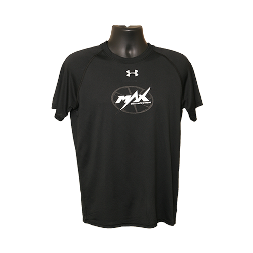 MAX UA Short Sleeve T-Shirt - Black/White