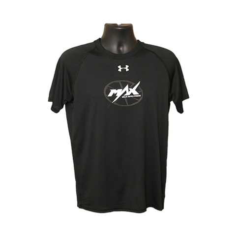 MAX UA Short Sleeve T-Shirt - Black/White