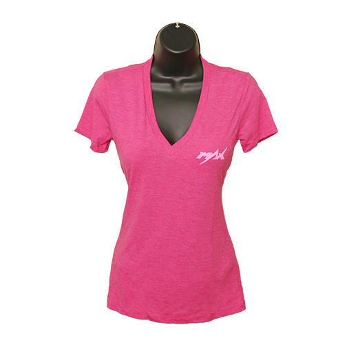 MAX V-Neck T-Shirt - Berry/Pink